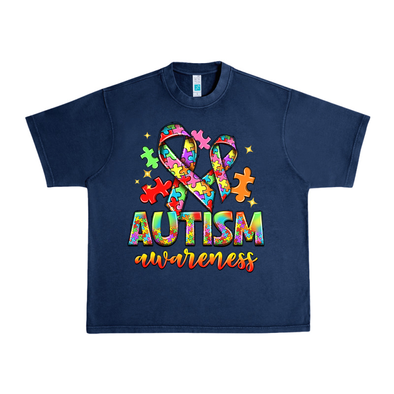 Autism Awareness Urban Heavy Tee by NancyCooperArtShop | Teevron