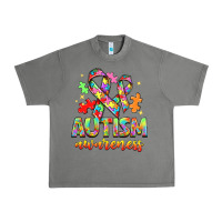 Tornado Autism Awareness Urban Heavy Tee - NancyCooperArtShop