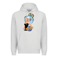 Dove Grey not of this earth girls are easy mixup Premium Hoodie - lanVoArt