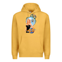 Mustard not of this earth girls are easy mixup Premium Hoodie - lanVoArt