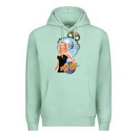 Seafoam not of this earth girls are easy mixup Premium Hoodie - lanVoArt