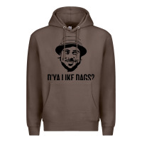 Coffee snatch   d'ya like dags. Premium Hoodie - lanVoArt