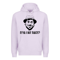 Lilac snatch   d'ya like dags. Premium Hoodie - lanVoArt