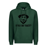 Sports Green snatch   d'ya like dags. Premium Hoodie - lanVoArt