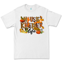 White Housekeeper life fall Premium Tee - LillyAllenDesigns