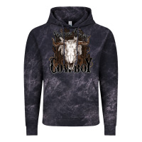 Cloud Black Simmer down Cowboy Vintage Hoodie - HowdyJamesFarm