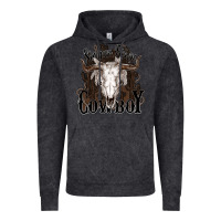 Vintage Black Simmer down Cowboy Vintage Hoodie - HowdyJamesFarm