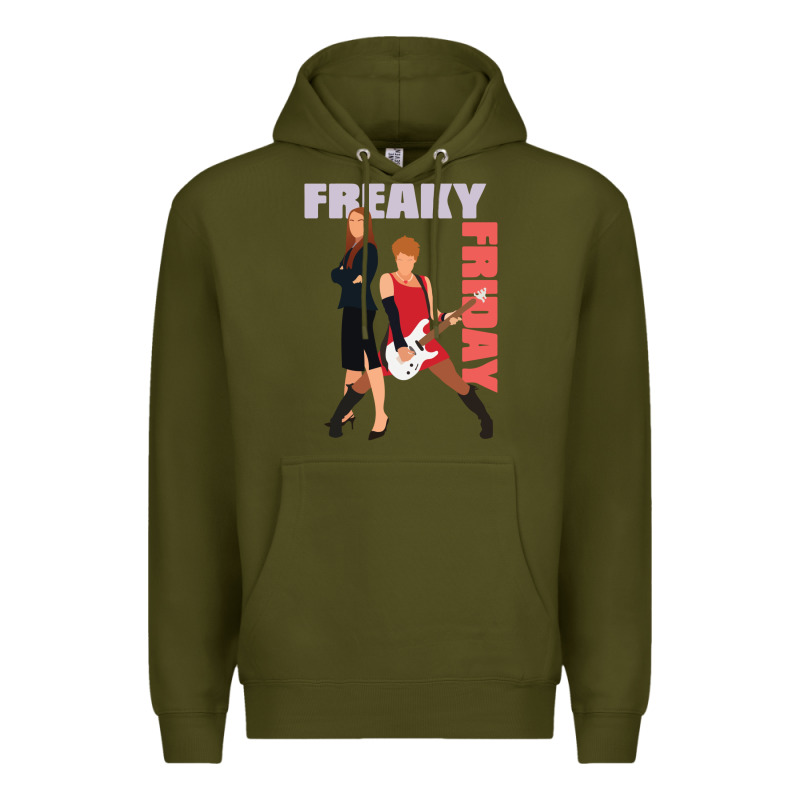 Lindsay Lohan Freaky Friday Premium Hoodie by lanVoArt | Teevron