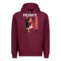 Burgundy lindsay lohan freaky friday Premium Hoodie - lanVoArt