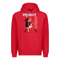 Red lindsay lohan freaky friday Premium Hoodie - lanVoArt