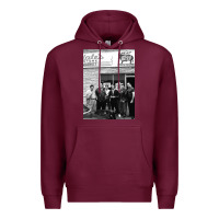 Burgundy the sopranos family Premium Hoodie - lanVoArt