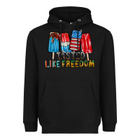 Black tasted like freedom Heavyweight Hoodie - RacoonDesign