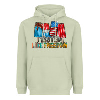 Matcha tasted like freedom Heavyweight Hoodie - RacoonDesign
