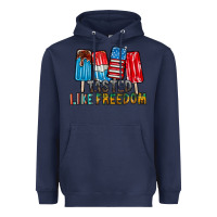 Navy tasted like freedom Heavyweight Hoodie - RacoonDesign