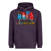 Plum tasted like freedom Heavyweight Hoodie - RacoonDesign