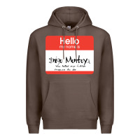 Coffee hello my name is inigo montoya [princess bride] Premium Hoodie - lanVoArt