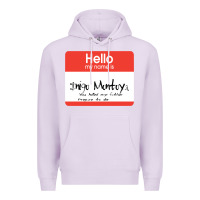 Lilac hello my name is inigo montoya [princess bride] Premium Hoodie - lanVoArt