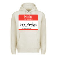 Oatmeal Heather hello my name is inigo montoya [princess bride] Premium Hoodie - lanVoArt