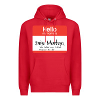 Red hello my name is inigo montoya [princess bride] Premium Hoodie - lanVoArt