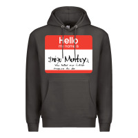 Smoke hello my name is inigo montoya [princess bride] Premium Hoodie - lanVoArt