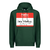 Sports Green hello my name is inigo montoya [princess bride] Premium Hoodie - lanVoArt