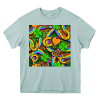 Arona St. Patricks rainbow seamless Heavy Core Tee - BundleAndBundleShop