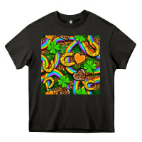 Asphalt St. Patricks rainbow seamless Heavy Core Tee - BundleAndBundleShop