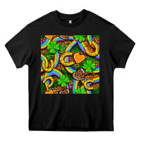 Black St. Patricks rainbow seamless Heavy Core Tee - BundleAndBundleShop