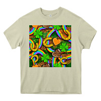 Mossy St. Patricks rainbow seamless Heavy Core Tee - BundleAndBundleShop