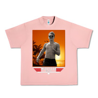 Salmon rooster topgun retro Urban Heavy Tee - lanVoArt