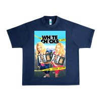 Navy white chicks Urban Heavy Tee - lanVoArt
