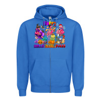 True Royal Happy Hallo Thanks Mas Zipper Hoodie - CowhideDigitalArt