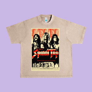 Spinal Tap Movie Urban Heavy Tee Designed By Lanvoart
