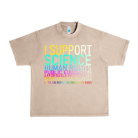 French Oak Hot Trend I Support Science Human Rights Public Education Urban Heavy Tee - lanVoArt