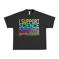 Pigment Black Hot Trend I Support Science Human Rights Public Education Urban Heavy Tee - lanVoArt
