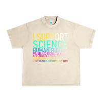 Sandshell Hot Trend I Support Science Human Rights Public Education Urban Heavy Tee - lanVoArt