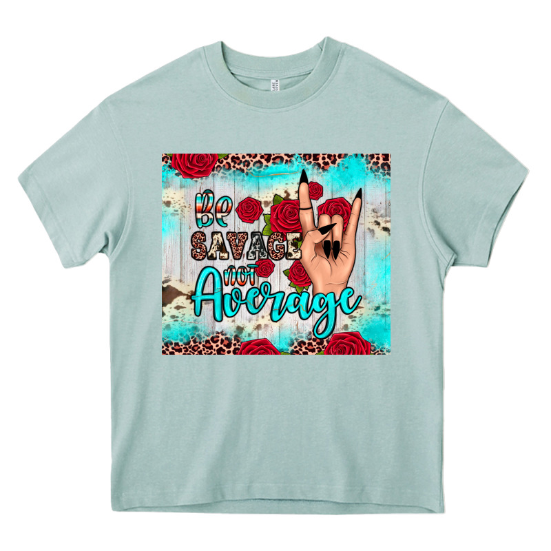Be Savage Not Average Heavy Core Tee by JahusDesignShop | Teevron