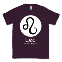 Plum Leo Horoscope Classic Tee - Bettercallsaul