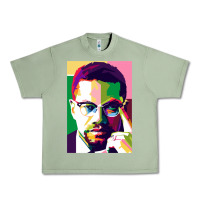 Oil Green malcolm x Urban Heavy Tee - lanVoArt