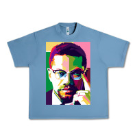 Pebble Blue malcolm x Urban Heavy Tee - lanVoArt