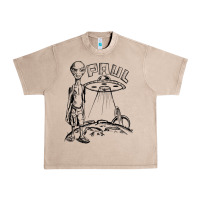 French Oak the alien paul Urban Heavy Tee - lanVoArt