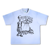 Grape Ice the alien paul Urban Heavy Tee - lanVoArt