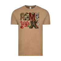 Christmas Army Wife Vintage Tee | Teevron
