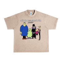 French Oak 60s milton the monster show characters and logotype Urban Heavy Tee - lanVoArt
