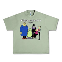 Oil Green 60s milton the monster show characters and logotype Urban Heavy Tee - lanVoArt