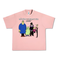 Salmon 60s milton the monster show characters and logotype Urban Heavy Tee - lanVoArt