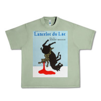 Oil Green lancelot du lac   robert bresson film Urban Heavy Tee - lanVoArt