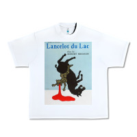 White lancelot du lac   robert bresson film Urban Heavy Tee - lanVoArt