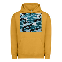 Pigment Peanut Butter blue camouflage glitter Urban Hoodie - BarkalooDesign