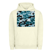 Pigment Pistachio blue camouflage glitter Urban Hoodie - BarkalooDesign